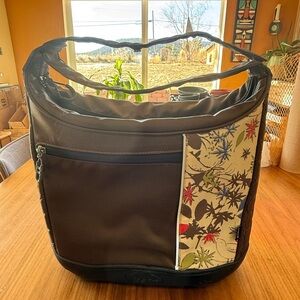 Koki Bike Large Handlebar Tote Bag - Budgie
